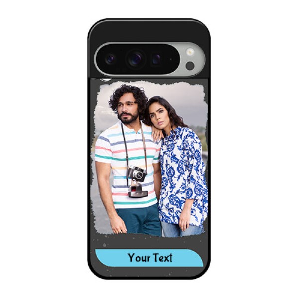 Google Pixel 9 Pro Xl Custom Glass Phone Case - Splashes With Love Doodles Design