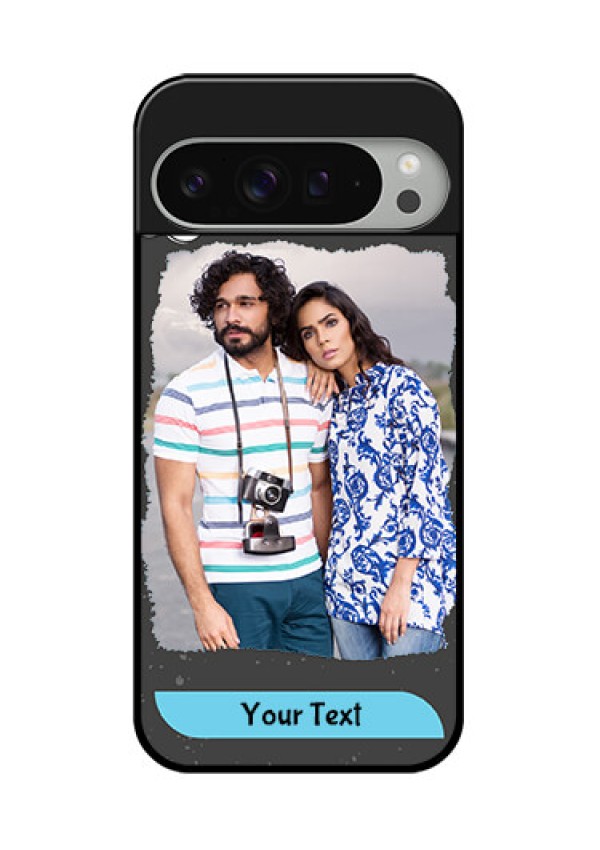 Google Pixel 9 Pro Xl Custom Glass Phone Case - Splashes With Love Doodles Design