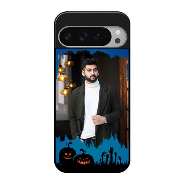 Google Pixel 9 Pro Xl Custom Glass Phone Case - With Pro Halloween Design
