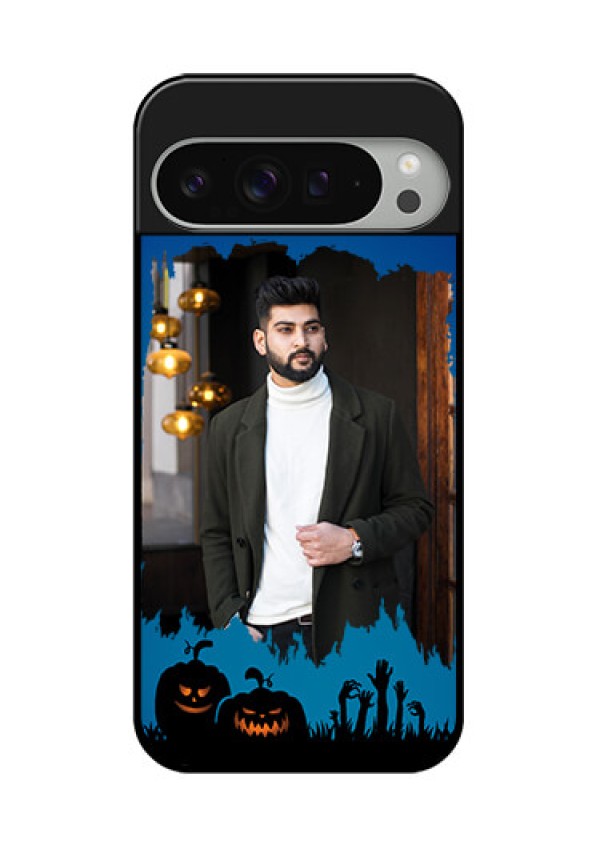Google Pixel 9 Pro Xl Custom Glass Phone Case - With Pro Halloween Design
