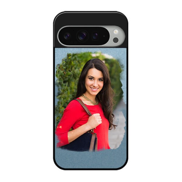 Google Pixel 9 Pro Xl Custom Glass Phone Case - Grunge Line Art Design