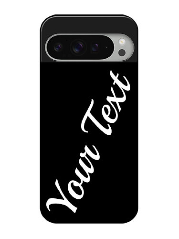 Custom Google Pixel 9 Pro Xl Custom Glass Phone Case - With Your Name Design