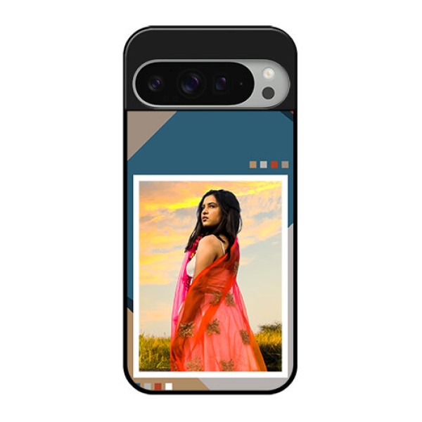Google Pixel 9 Pro Xl Custom Glass Phone Case - Retro Color Pallet Design