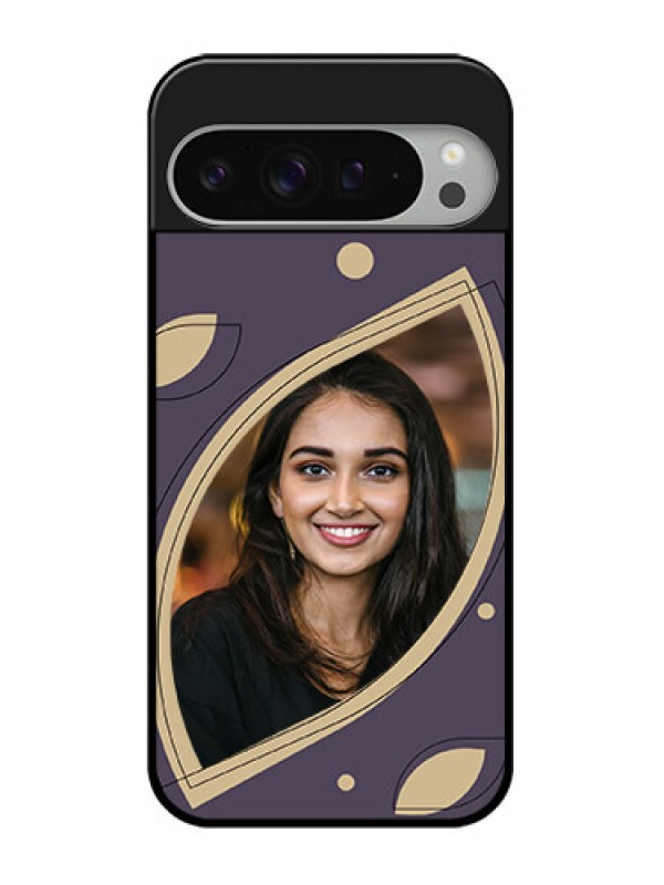 Custom Google Pixel 9 Pro Xl Custom Glass Phone Case - Falling Leaf Design