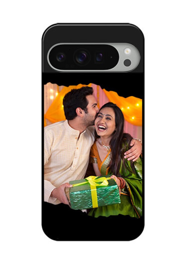 Google Pixel 9 Pro Xl Custom Glass Phone Case - Tear - Off Design