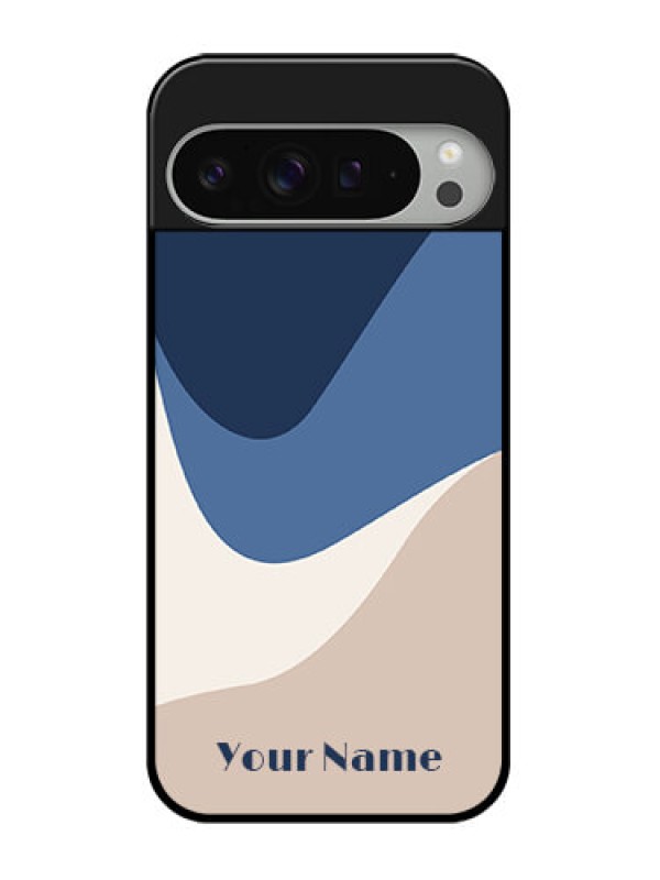 Custom Google Pixel 9 Pro Xl Custom Glass Phone Case - Abstract Drip Art Design