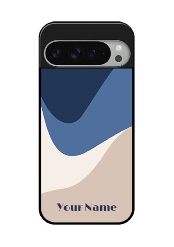 Google Pixel 9 Pro Xl Custom Glass Phone Case - Abstract Drip Art Design