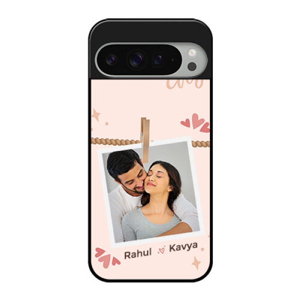 Google Pixel 9 Pro Xl Custom Glass Phone Case - Forever And Ever Love Design