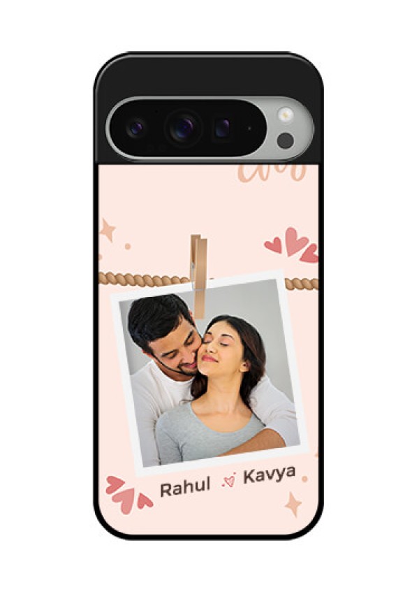 Google Pixel 9 Pro Xl Custom Glass Phone Case - Forever And Ever Love Design