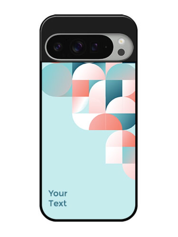 Custom Google Pixel 9 Pro Xl Custom Glass Phone Case - Stylish Semi - Circle Pattern Design