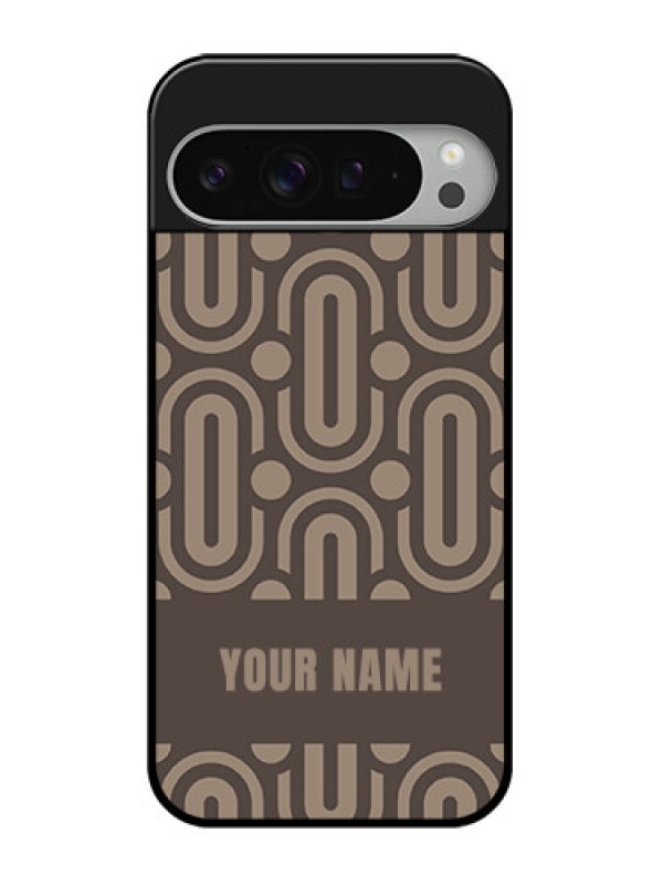 Custom Google Pixel 9 Pro Xl Custom Glass Phone Case - Captivating Zero Pattern Design