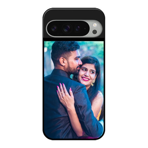 Google Pixel 9 Pro Xl Custom Glass Phone Case - Upload Full Picture With Custom Color Design