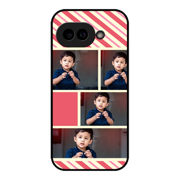 Pixel 9A 5G Custom Glass Phone Case - Picture Upload Mobile Case Design