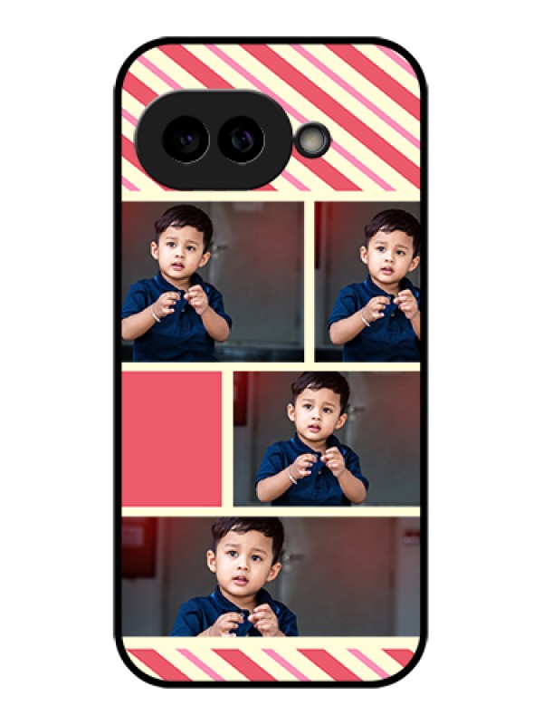 Custom Pixel 9A 5G Custom Glass Phone Case - Picture Upload Mobile Case Design