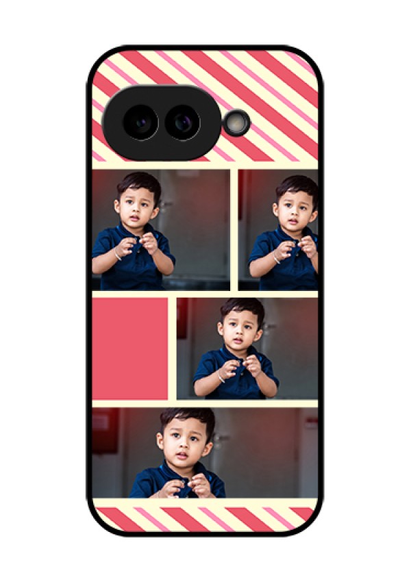 Pixel 9A 5G Custom Glass Phone Case - Picture Upload Mobile Case Design