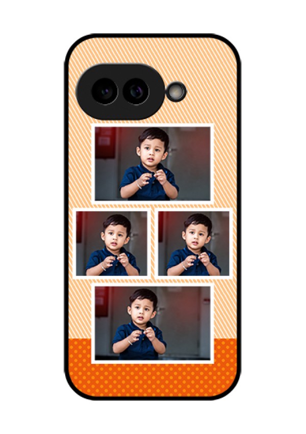 Pixel 9A 5G Custom Glass Phone Case - Bulk Photos Upload Design