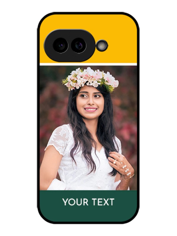 Custom Pixel 9A 5G Custom Glass Phone Case - Love You Design