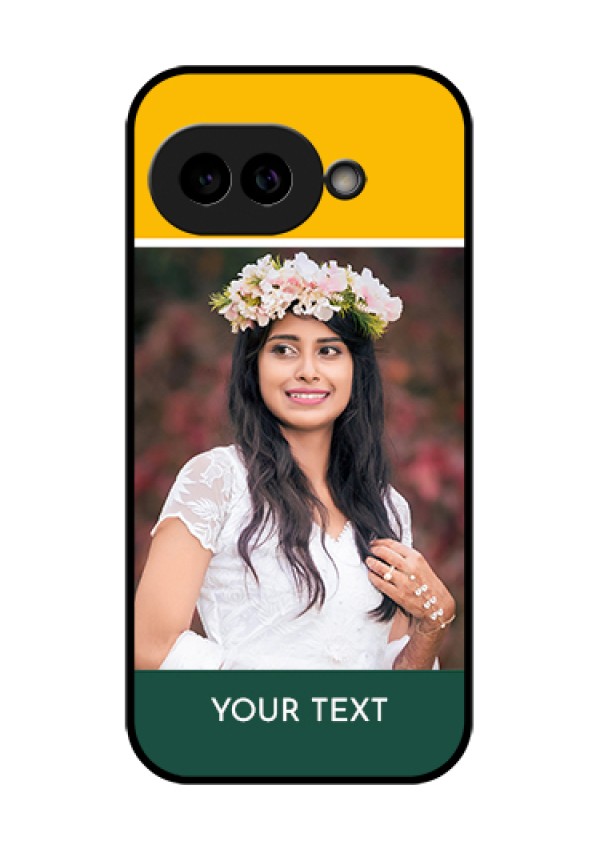 Pixel 9A 5G Custom Glass Phone Case - Love You Design