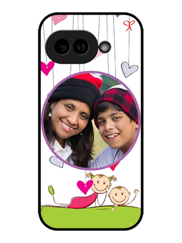 Custom Pixel 9A 5G Custom Glass Phone Case - Cute Kids Phone Case Design