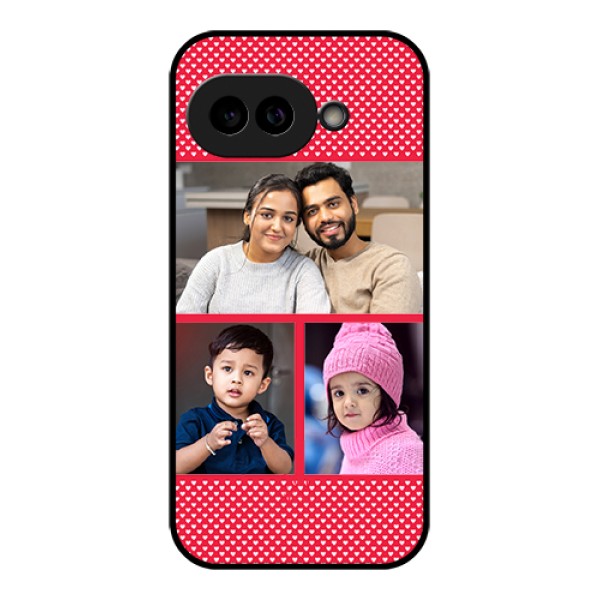 Pixel 9A 5G Custom Glass Phone Case - Bulk Photo Upload Design