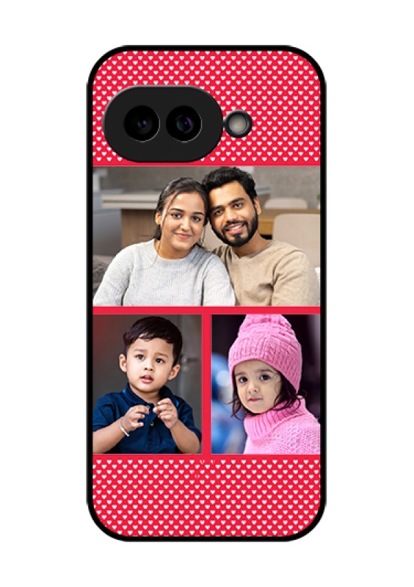 Pixel 9A 5G Custom Glass Phone Case - Bulk Photo Upload Design