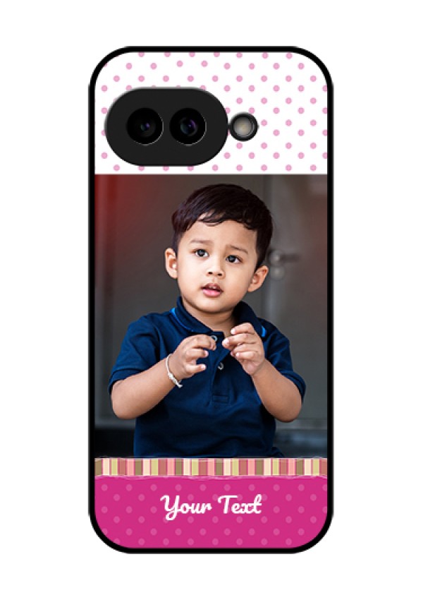 Pixel 9A 5G Custom Glass Phone Case - Cute Girls Cover Design