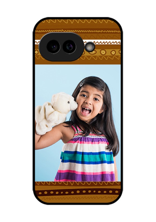 Pixel 9A 5G Custom Glass Phone Case - Friends Picture Upload Design