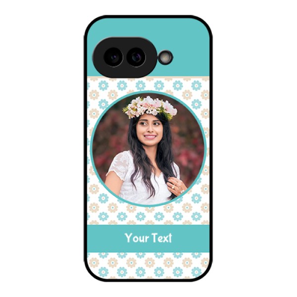 Pixel 9A 5G Custom Glass Phone Case - Beautiful Flowers Design