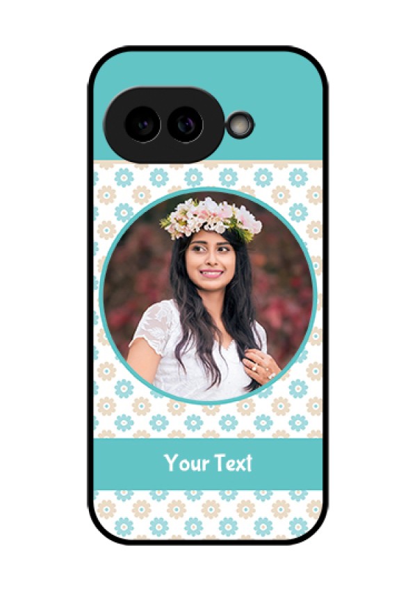 Pixel 9A 5G Custom Glass Phone Case - Beautiful Flowers Design