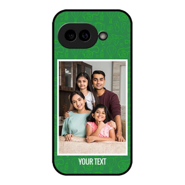 Pixel 9A 5G Custom Glass Phone Case - Picture Upload Design