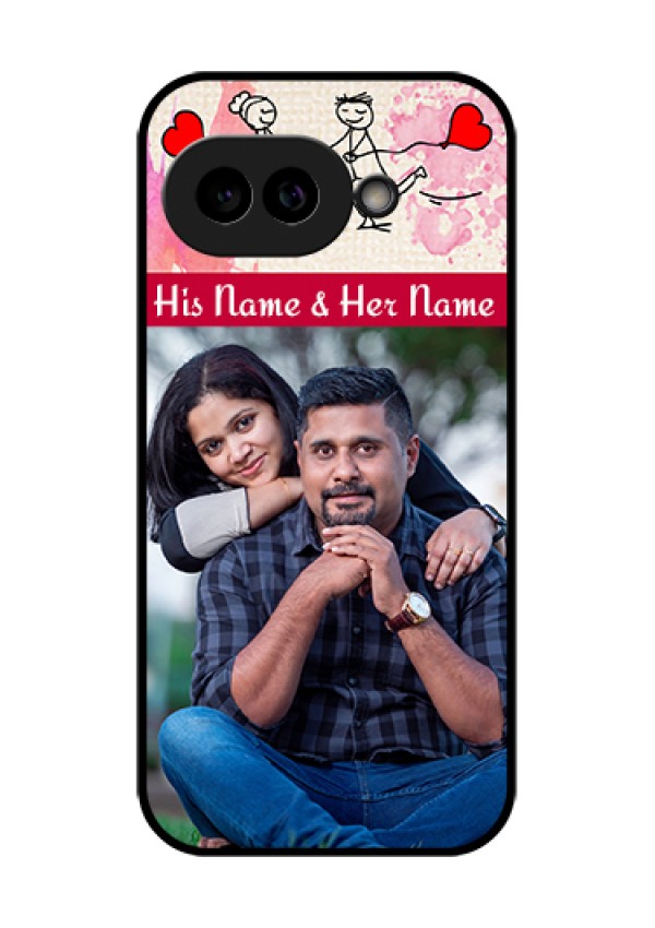 Pixel 9A 5G Custom Glass Phone Case - You And Me Case Design