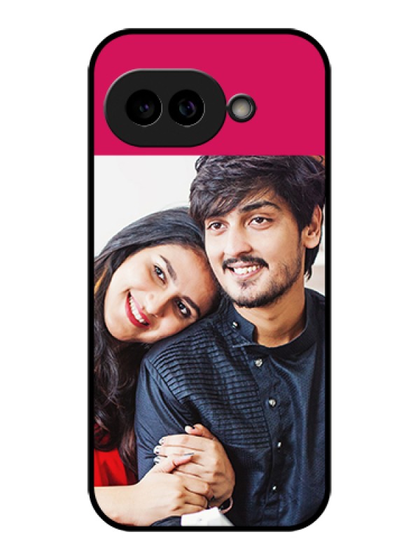 Custom Pixel 9A 5G Custom Glass Phone Case - Anniversary Cover Design