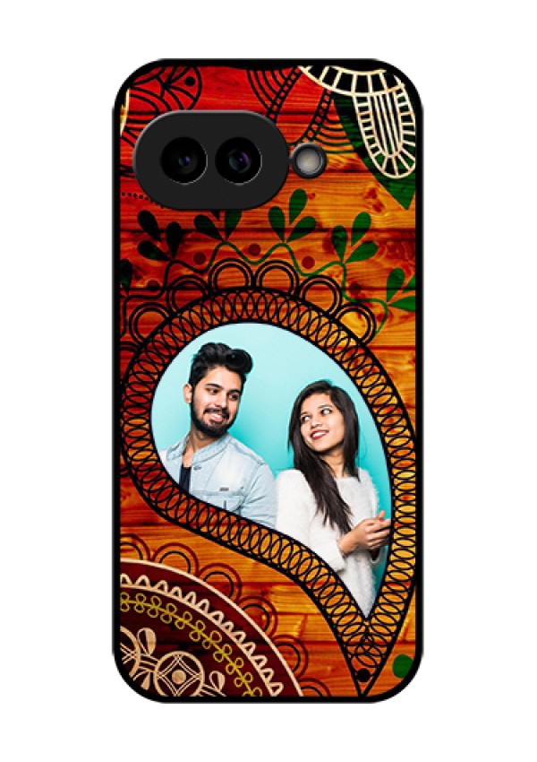 Pixel 9A 5G Custom Glass Phone Case - Abstract Colorful Design
