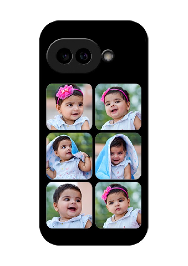 Pixel 9A 5G Custom Glass Phone Case - Multiple Pictures Design