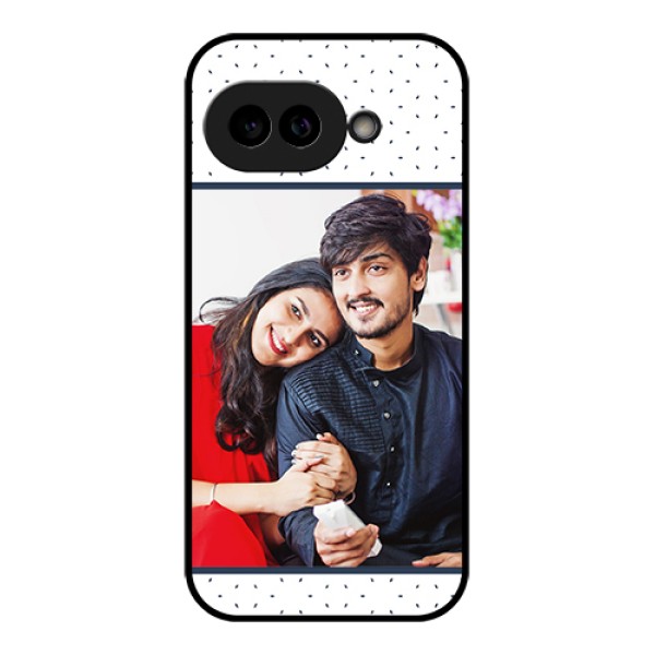 Pixel 9A 5G Custom Glass Phone Case - Premium Dot Design