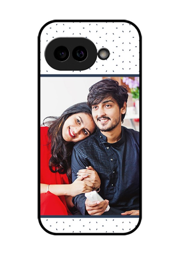Pixel 9A 5G Custom Glass Phone Case - Premium Dot Design