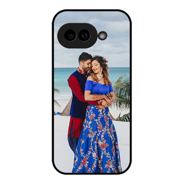 Pixel 9A 5G Custom Glass Phone Case - Upload Full Picture Design