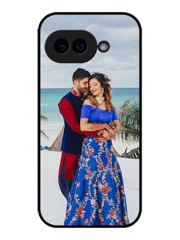 Custom Pixel 9A 5G Custom Glass Phone Case - Upload Full Picture Design