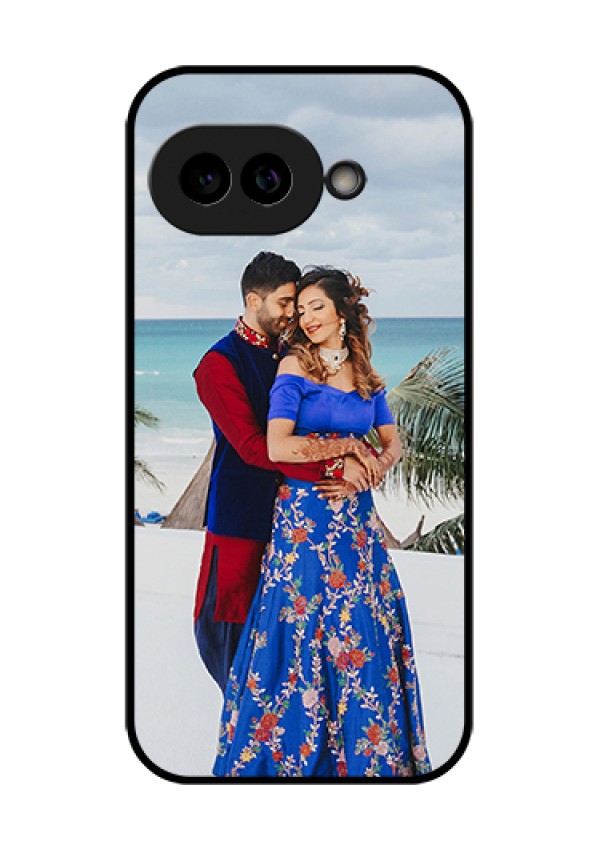 Pixel 9A 5G Custom Glass Phone Case - Upload Full Picture Design