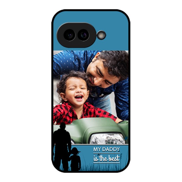 Pixel 9A 5G Custom Glass Phone Case - Best Dad Design