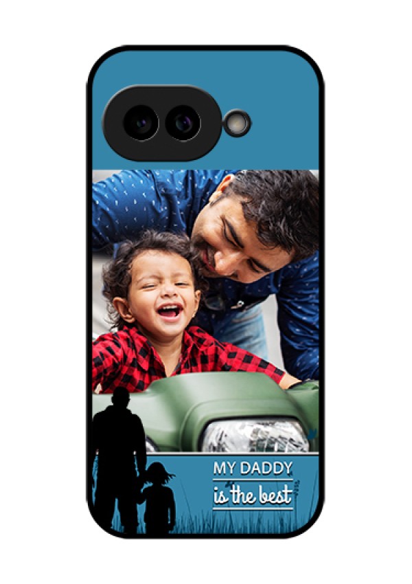 Pixel 9A 5G Custom Glass Phone Case - Best Dad Design