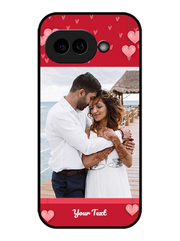 Custom Pixel 9A 5G Custom Glass Phone Case - Valentines Day Design