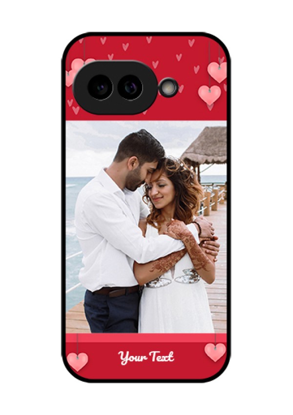 Pixel 9A 5G Custom Glass Phone Case - Valentines Day Design
