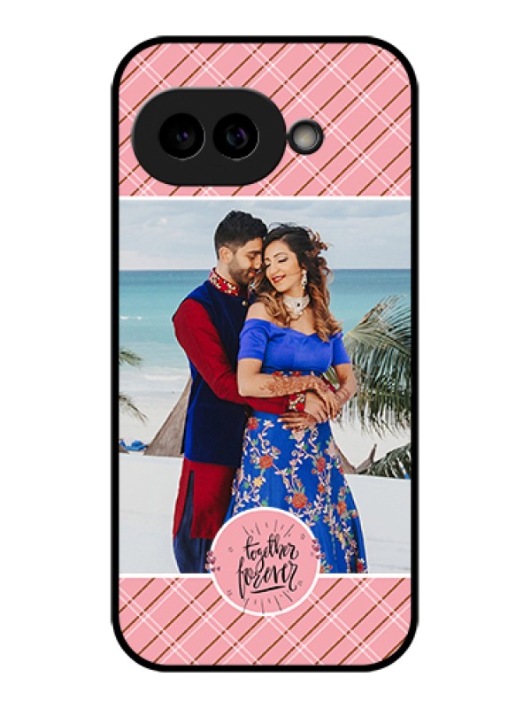 Custom Pixel 9A 5G Custom Glass Phone Case - Together Forever Design