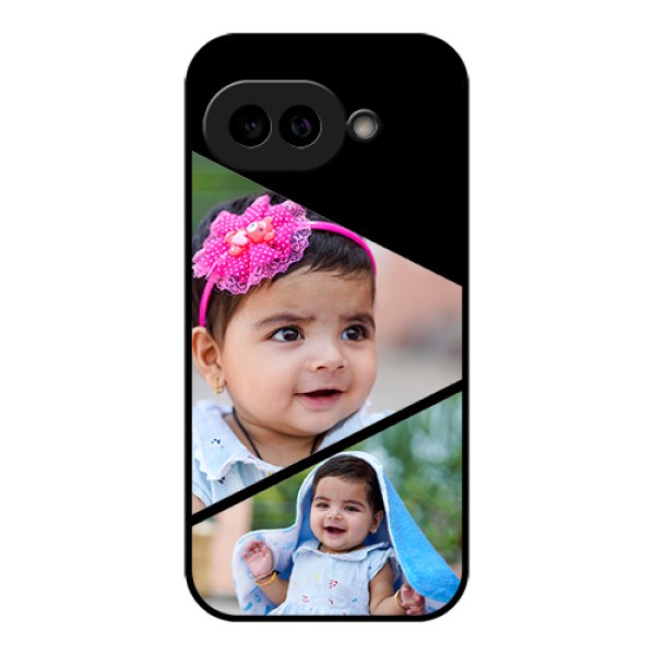 Pixel 9A 5G Custom Glass Phone Case - Semi Cut Design
