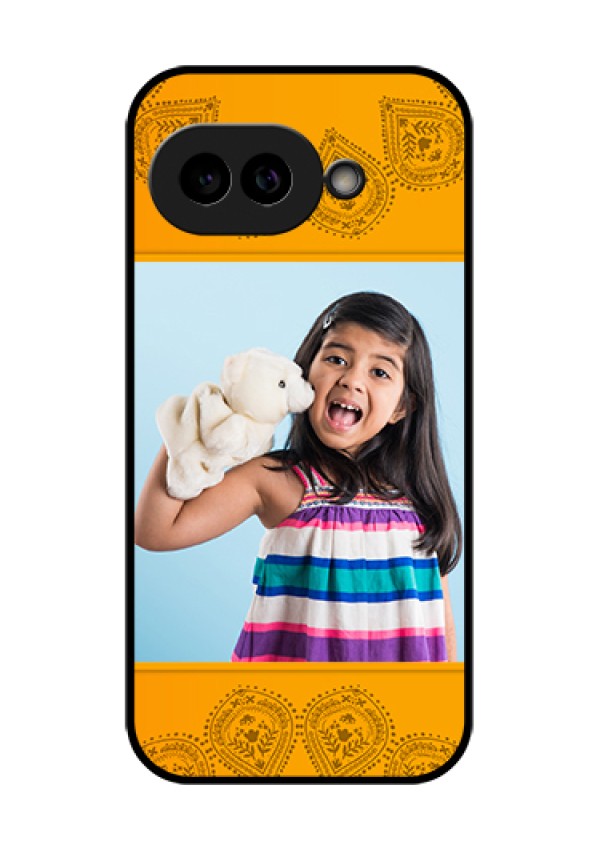 Pixel 9A 5G Custom Glass Phone Case - Photo Wedding Design