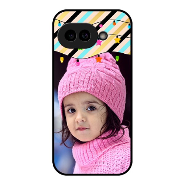 Pixel 9A 5G Custom Glass Phone Case - Lights Hanging Design