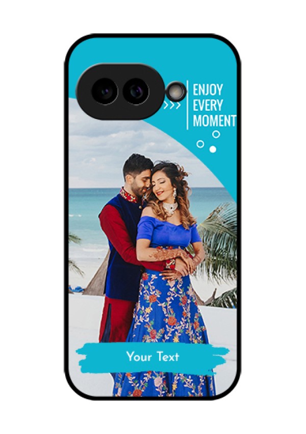 Pixel 9A 5G Custom Glass Phone Case - Happy Moment Design