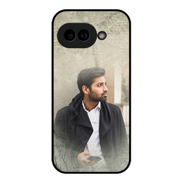 Pixel 9A 5G Custom Glass Phone Case - With Vintage Design