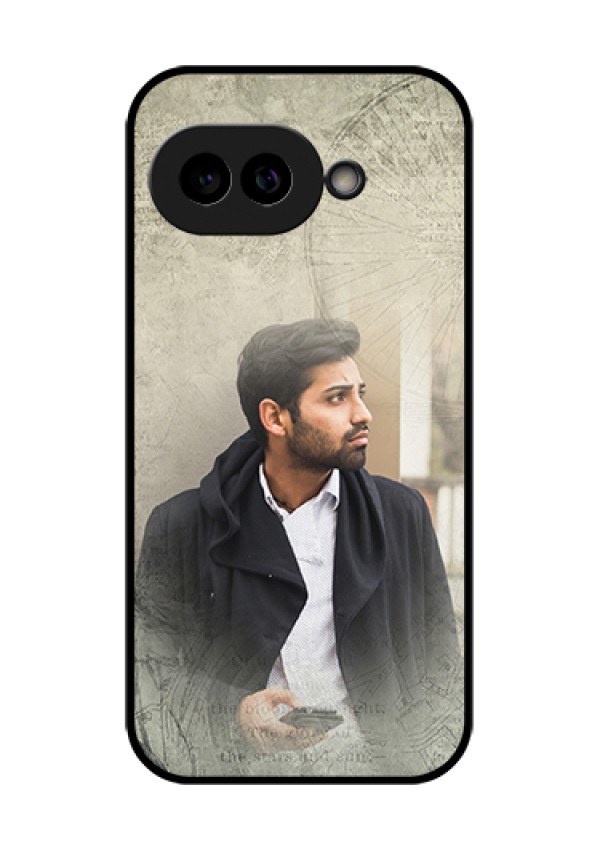 Pixel 9A 5G Custom Glass Phone Case - With Vintage Design